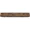 Ekena Millwork 3-Sided (U-beam) Pecky Cypress Endurathane Faux Wood Ceiling Beam, Premium Aged, 12"W x 6"H  x 20'L BMPC3C0120X060X240ZD - alternate 8